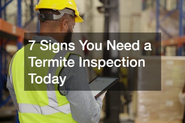 7 Signs You Need a Termite Inspection Today